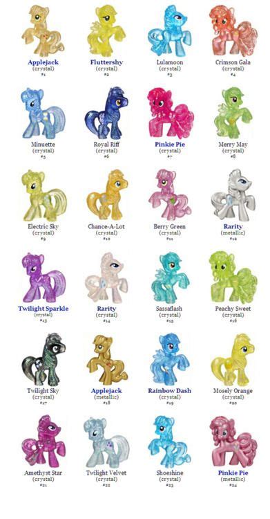 G4 Blind Bag Master Post | My little pony names, My little pony dolls, My little pony unicorn