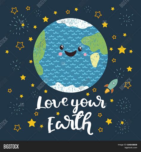 Love Your Earth. Vector & Photo (Free Trial) | Bigstock