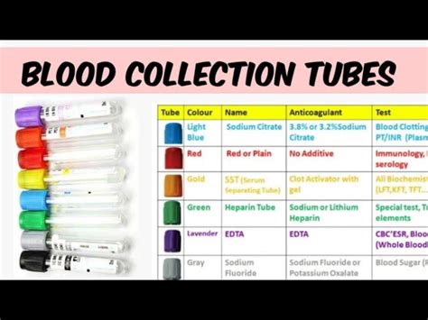 Order Of Blood Draw Tube Colors - meioambientesuianealves