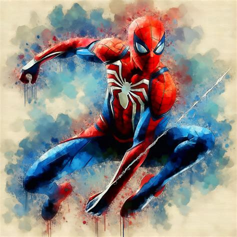 Amazing Spider-Man Art Wallpaper Mural - Magic Decor