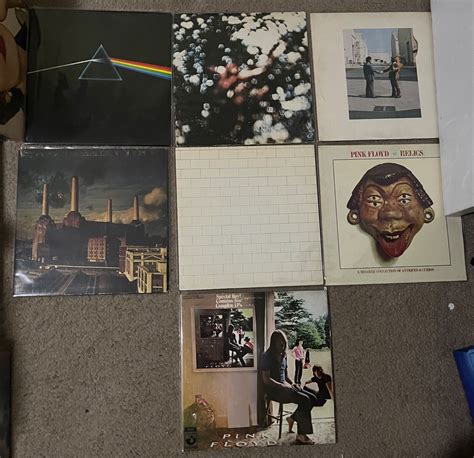 Pink Floyd vinyl records. Lot of 7 albums | eBay