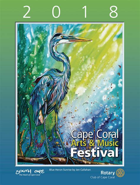 2018 Cape Coral Festival of the Arts Poster - Eventeny