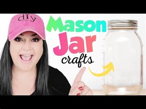 Diy Home Decor On A Budget, Home Diy, Crafts To Sell, Fun Crafts, Easy Mason Jar Crafts ...