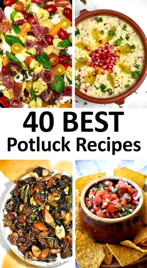 The 40 BEST Potluck Recipe Ideas - GypsyPlate