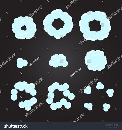 Explode Animation Cartoon Smoke Explosion Eps Stock Vector (Royalty Free) 424499158 | Shutterstock