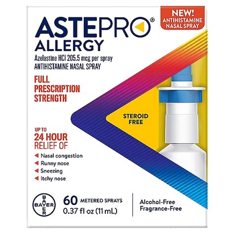 Astepro Allergy Antihistamine Nasal Spray, 0.37 fl oz