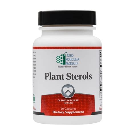 Plant Sterols - Ortho Molecular - MTHFR Doctors