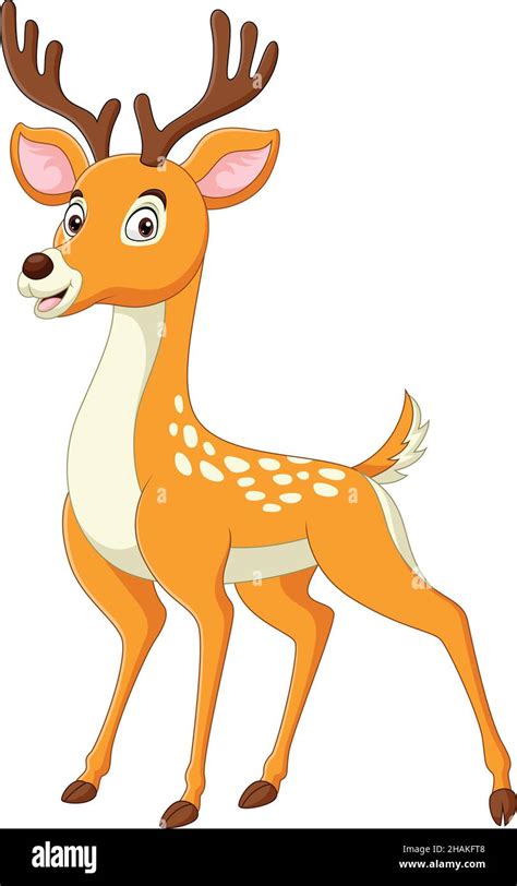 Funny deer Stock Vector Images - Alamy