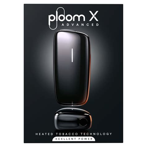 Ploom X Advanced Heated Tobacco Technology Starter Kit Black - Tesco Groceries