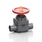 Leak Proof Practical PVC Relief Valve , Anti Corrosion PTFE Diaphragm Valve