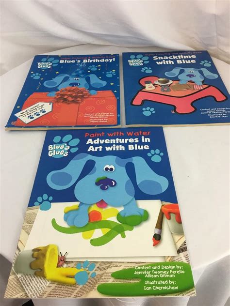 BLUE'S CLUES SUPER COLORING & ACTIVITY BOOK LOT OF 3 BOOKS | #1857389347