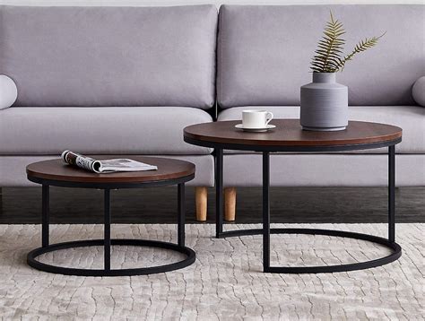 Small Nesting Coffee Tables - Amazon Com Xwzjy Modern Nesting End Table Square Stackable Coffee ...