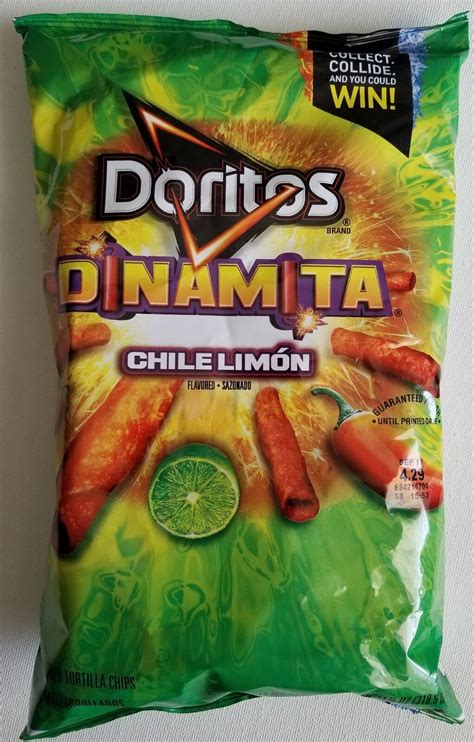 NEW Doritos Dinamita Chile Limon Flavored Chips Oz Bag FREE WORLD ...