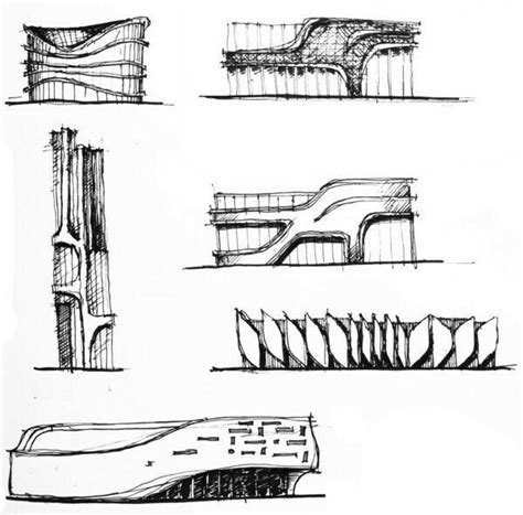 Bocetos | Architecture concept drawings, Architecture design sketch ...