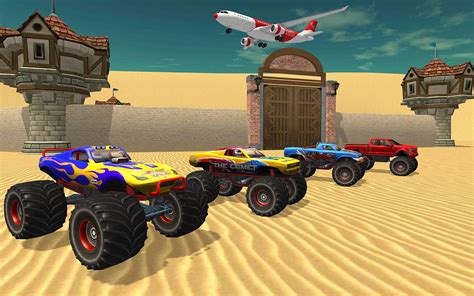 Monster Truck Desert Death Race 3D: Truck Game for Android - APK Download