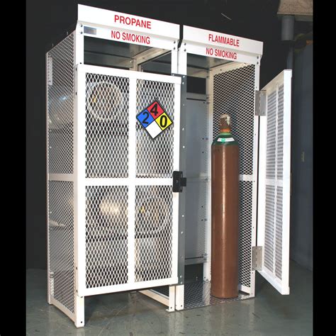 Combo Cylinder Steel Gas Cage for Propane and Welding / Oxygen Gas