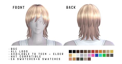 wolf cut ・Base game compatible ・Available to... - icchi.sims