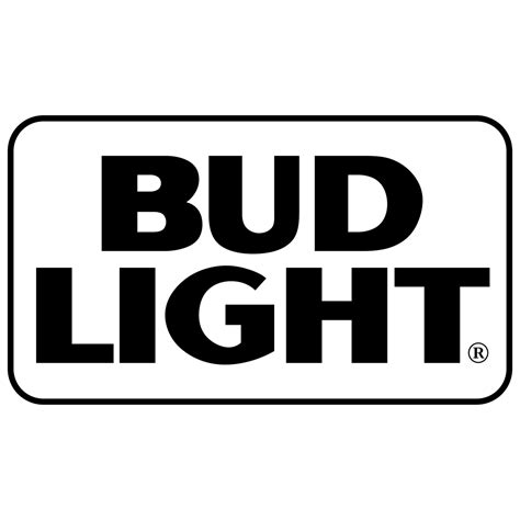 Bud Light Logo Black and White – Brands Logos