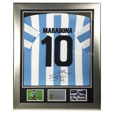 Signed & Framed Argentina - World Cup - Diego Maradona - - Catawiki