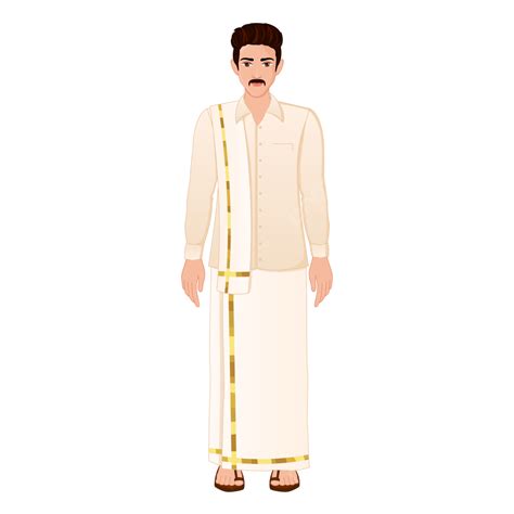 Veshti Dhoti를 입고 남쪽 인도 남자, 남인도, 인도 도티, 실크 PNG, 일러스트 및 벡터 에 대한 무료 다운로드 ...