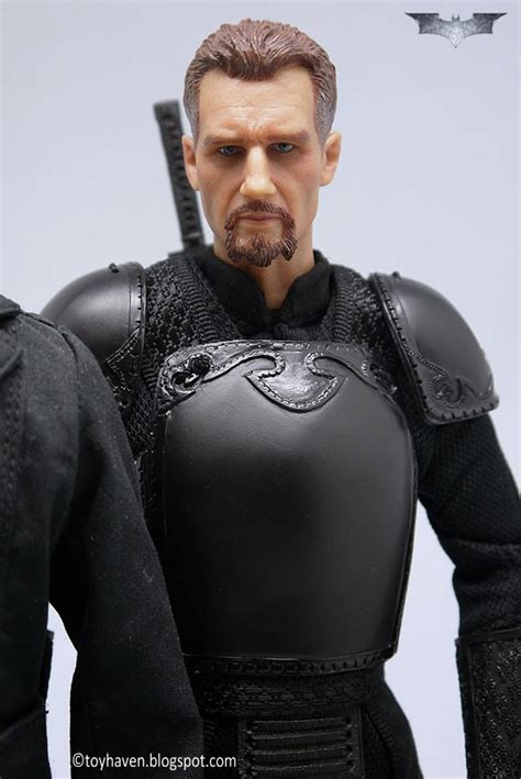 toyhaven: Liam meets Neeson: Figure Club "Ducard" 12-inch figure side-by-side with 1/6 scale ...