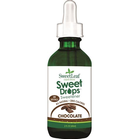 Sweet Leaf Sweet Drops Stevia Liquid Chocolate 60ml - Vegan Co