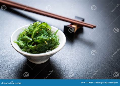 Seaweed Salad -Japanese Style Stock Photo - Image of japanese, culture ...