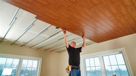 Armstrong Ceilings 7-ft x 0.42-ft WoodHaven Painted White Mdf Surface-mount Ceiling Plank (10 ...