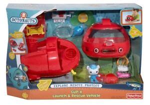 Octonauts GUP X Launch Rescue Vehicle 3 IN 1 Barnacles Octo SKI Tank Glider NEW in NSW | eBay