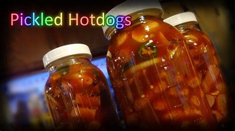 Bar Snacks: Pickled Hot Dogs - YouTube