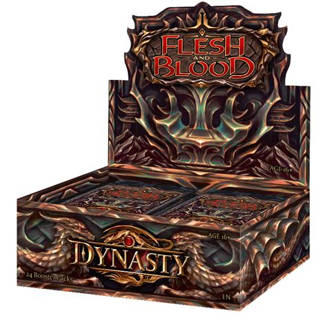 Flesh & Blood TCG: Dynasty - Booster Box (Bulk Discounts) - Game Nerdz