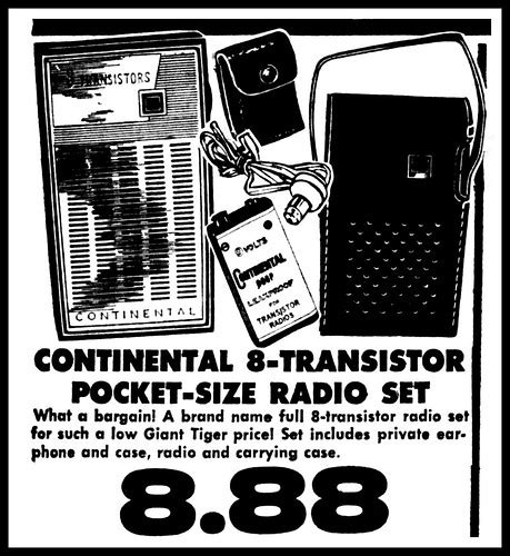 Vintage Advertising For The Continental Model TR-862 8-Tra… | Flickr