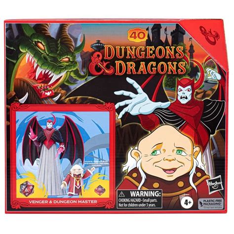 Dungeons & Dragons Cartoon Dungeon Master & Venger 2-Pack Revealed