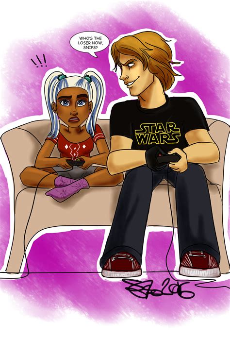 Fallen For Fallen Angels (The Star Wars fluff series: Anakin and Ahsoka Set...)