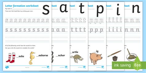 Letter Formation Worksheets (Phase 2) - Handwriting, letter