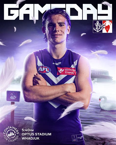 Fremantle Dockers on Twitter: "Time to ruffle some feathers. Saturday night footy is 🔛 # ...