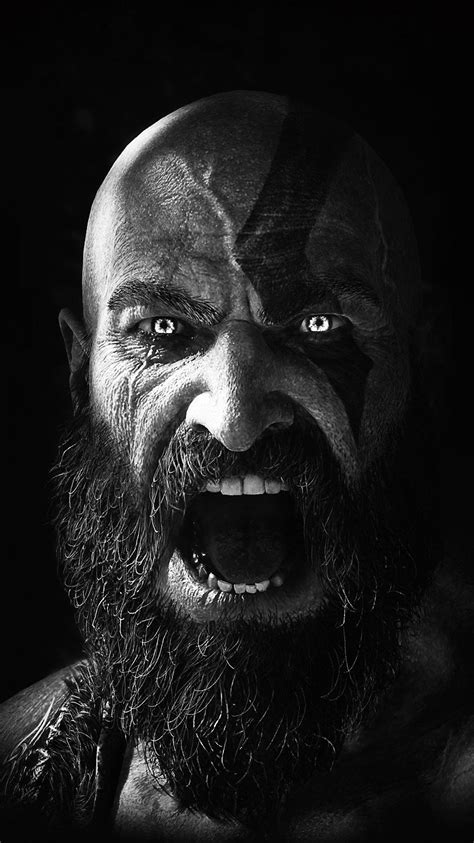 Kratos Face Wallpapers - Top Free Kratos Face Backgrounds - WallpaperAccess