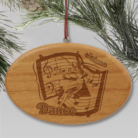 Engraved Dance Holiday Ornament | GiftsForYouNow