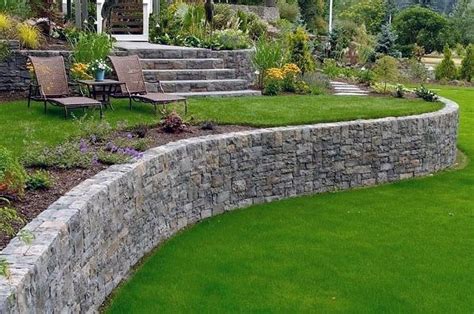 low cost retaining wall ideas - Harland Benefield