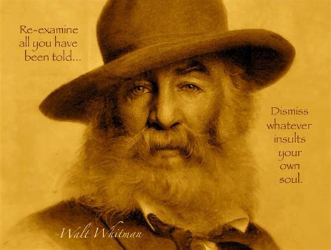 Pin by Ann French on Writers Quotes | Walt whitman, Whitman, Insulting