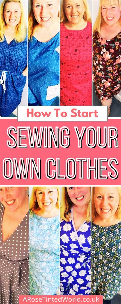 How To Start Sewing Clothes For Beginners ⋆ A Rose Tinted World