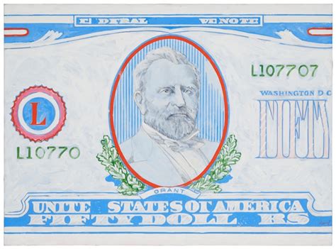 Ulysses S. Grant 50 Dollar Bill by Robert Dowd on artnet