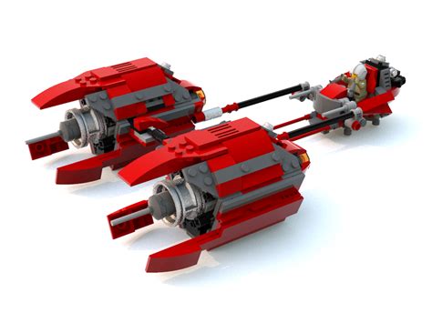 LEGO MOC Star Wars Pod Racer by ww | Rebrickable - Build with LEGO