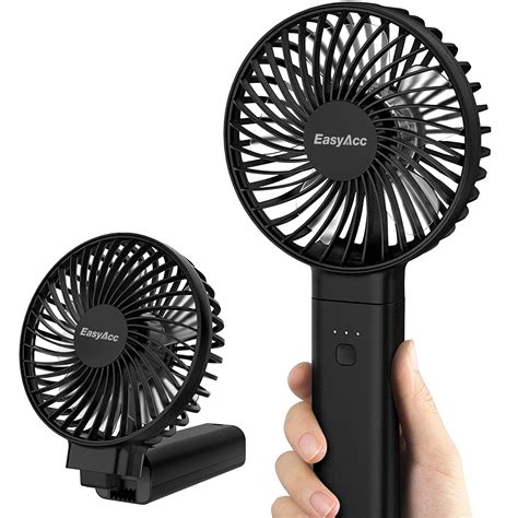 Buy Handheld Fan, EasyAcc 2022 Upgraded Portable Fan [ 4 Speed Quiet ...