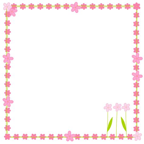 Spring Clipart Borders | Free download on ClipArtMag