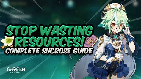 ADVANCED SUCROSE GUIDE! Best Support Build - All Artifacts, Weapons & Teams | Genshin Impact ...