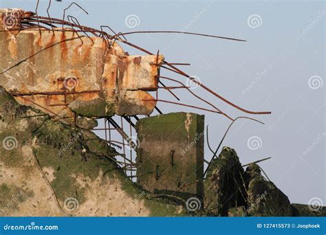 Mulberry harbour stock image. Image of battleship, sailing - 127415573