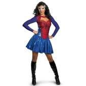The Avengers Black Widow Deluxe Female Costume Marvel Comics Size