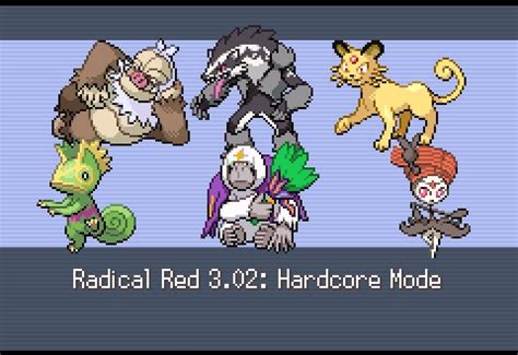 First Radical Red run ever, and I did a HC monotype, damn it was hard : r/pokemonradicalred