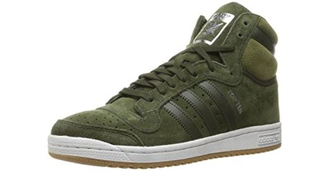 adidas Originals Adidas Top Ten Hi Fashion Sneaker in Green for Men | Lyst